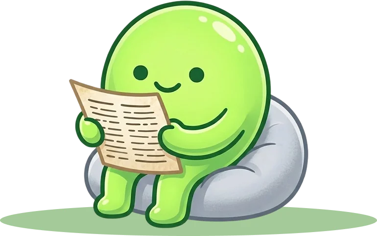 ESG Now-mascotte leest het nieuws