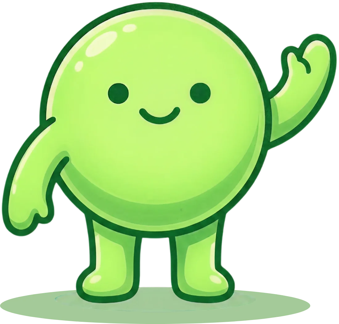Zwaaiende ESG Now-mascotte